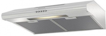 Вытяжка козырьковая Krona Olivia 600 нержавеющая сталь управление: кнопочное (1 мотор) от магазина РЭССИ