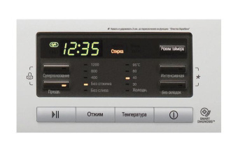 Стиральная машина LG F1296TD4 класс: A загр.фронтальная макс.:8кг серебристый от магазина РЭССИ