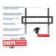 Картинка Кронштейн для телевизора Kromax STAR PRO-111 черный 55"-100" макс.103кг настенный фиксированный от магазина РЭССИ Кронштейн для телевизора Kromax STAR PRO-111 черный 55"-100" макс.103кг настенный фиксированный от магазина РЭССИ