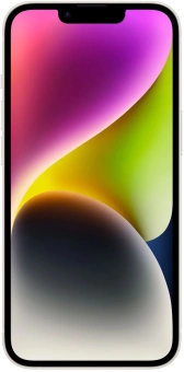 Смартфон Apple A2886 iPhone 14 Plus 128Gb 6Gb сияющая звезда моноблок 3G 4G 1Sim 6.7" 1284x2778 iOS 16 12Mpix 802.11 a/b/g/n/ac/ax NFC GPS GSM900/1800 GSM1900 TouchSc Protect от магазина РЭССИ