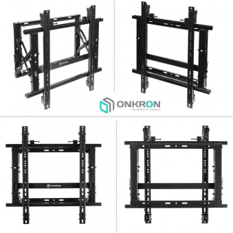Кронштейн для телевизора Onkron PRO7G черный 32"-70" макс.50кг настенный наклонно-выдвижной от магазина РЭССИ