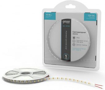 Лента светодиод. Gauss Basic 3м (BT052) от магазина РЭССИ