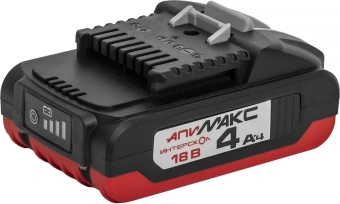 Батарея аккумуляторная Интерскол АПИМАКС-4,0/18И 18В 4Ач Li-Ion (2400.104) от магазина РЭССИ