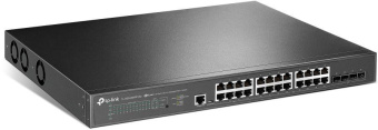 Коммутатор TP-Link JetStream SG3428XPP-M2 (L2+) 24x2.5Гбит/с 4xКомбо(10GBase-T/SFP+) 4SFP+ 16PoE+ 8PoE++ 500W управляемый от магазина РЭССИ