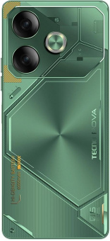 Смартфон Tecno Pova 6 256Gb 12Gb зеленый моноблок 3G 4G 2Sim 6.8" 1080x2460 Android 14 108Mpix 802.11 a/b/g/n/ac NFC GPS GSM900/1800 Protect FM от магазина РЭССИ