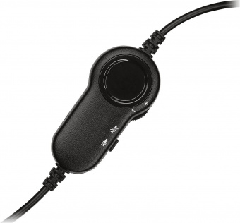Наушники с микрофоном Logitech H151 черный 1.8м накладные оголовье (981-000589) от магазина РЭССИ