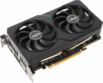 Видеокарта Asus PCI-E 4.0 DUAL-RX6500XT-O4G AMD Radeon RX 6500XT 4096Mb 64 GDDR6 2650/18000 HDMIx1 DPx1 HDCP Ret от магазина РЭССИ