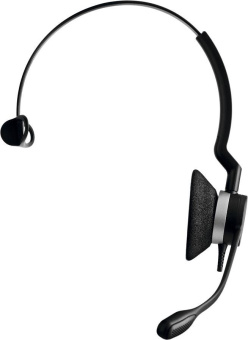 Наушники с микрофоном Jabra BIZ 2300 Mono QD черный 1.075м накладные оголовье (2303-820-104) от магазина РЭССИ