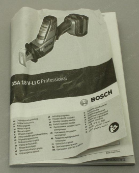 Сабельная пила Bosch GSA 18 V-LI C L-Boxx 18Вт аккум. 3050ход/мин (06016A5001) от магазина РЭССИ