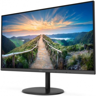 Монитор AOC 23.8" Value Line Q24V4EA черный IPS LED 16:9 HDMI M/M матовая 250cd 178гр/178гр 2560x1440 DisplayPort Ultra HD 2K (1440p) 3.45кг от магазина РЭССИ
