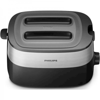 Тостер Philips HD2517/90 830Вт черный/серебристый от магазина РЭССИ