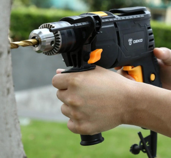Дрель ударная Deko DKID600W 600Вт ключевой реверс (063-4157) от магазина РЭССИ
