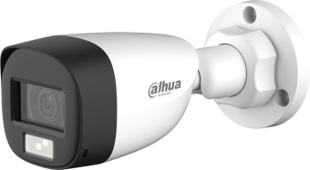 Камера видеонаблюдения аналоговая Dahua DH-HAC-HFW1500CLP-IL-A-0360B-S2 3.6-3.6мм HD-CVI HD-TVI цв. корп.:белый (DH-HAC-HFW1500CLP-IL-A-0360B) от магазина РЭССИ