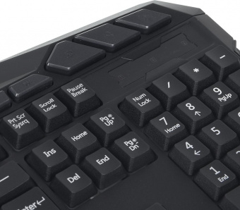 Клавиатура Оклик 700G Dynasty черный USB Multimedia for gamer LED от магазина РЭССИ