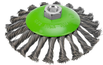 Щетка дисковая по мет. Сибртех 746117 d=125мм d(посад.)=14мм (шлифовальные машины/дрели) (упак.:1шт) от магазина РЭССИ