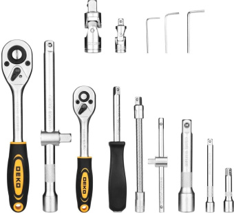 Набор инструментов Deko DKMT112 112 предметов (жесткий кейс) от магазина РЭССИ