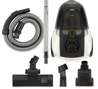 Пылесос Hyundai HYV-C3373 2400Вт белый/черный от магазина РЭССИ