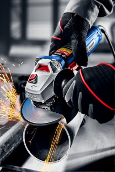 Углошлифовальная машина Зубр УШМ-П125-1400 ПСТ 1400Вт 11000об/мин рез.шпин.:M14 d=125мм от магазина РЭССИ