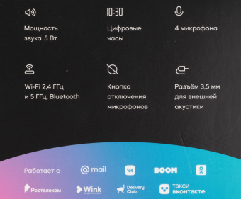 Умная колонка VK Капсула Мини Маруся св.серый 5W 1.0 BT 10м (MRC02GY) от магазина РЭССИ