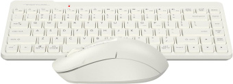 Клавиатура + мышь A4Tech Fstyler FG2200 Air клав:бежевый мышь:бежевый USB беспроводная slim (FG2200 AIR BEIGE) от магазина РЭССИ