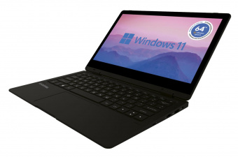 Ноутбук Digma EVE 11 C421Y Celeron N4020C 4Gb eMMC128Gb Intel UHD Graphics 600 11.6" TN Touch HD (1366x768) Windows 11 Home Multi Language 64 black WiFi BT Cam 4000mAh (NCN114BXW01) от магазина РЭССИ