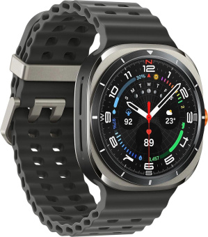 Смарт-часы Samsung Galaxy Watch Ultra LTE 47мм 1.5" AMOLED корп.серый рем.черный (SM-L705FZTACAU) от магазина РЭССИ