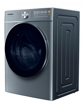 Стиральная машина Hyundai WMD9412 класс: B загр.фронтальная макс.:10кг (с сушкой) темно-серебристый от магазина РЭССИ