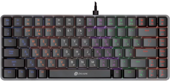 Клавиатура Оклик K615X механическая черный/серебристый USB Multimedia for gamer LED (1934413) от магазина РЭССИ