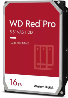 Жесткий диск WD SATA-III 16Tb WD161KFGX NAS Red Pro (7200rpm) 512Mb 3.5" от магазина РЭССИ