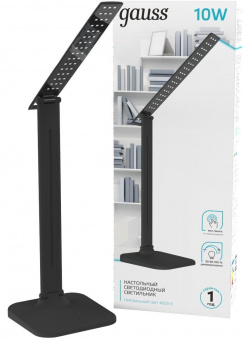 Светильник Gauss GT2012 настольный на подставке черный 10Вт от магазина РЭССИ