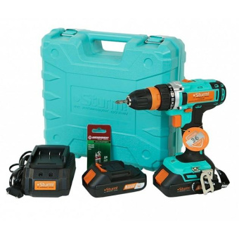 Шуруповерт Sturm! CD3618T аккум. патрон:быстрозажимной (кейс в комплекте) от магазина РЭССИ