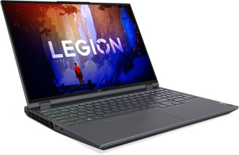 Ноутбук Lenovo Legion 5 Pro 16ARH7H Ryzen 5 6600H 16Gb SSD1Tb NVIDIA GeForce RTX 3060 6Gb 16" IPS WQXGA (2560x1600) noOS grey WiFi BT Cam (82RG000RRK) от магазина РЭССИ