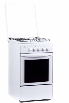 Плита Газовая Flama RG 24022 W белый реш.сталь от магазина РЭССИ