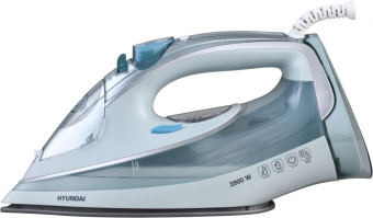 Утюг Hyundai H-SI01340 2800Вт голубой/белый от магазина РЭССИ