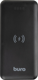 Мобильный аккумулятор Buro BPW10E 10000mAh 2A беспров.зар. черный (BPW10E10PBK) от магазина РЭССИ