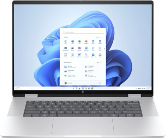 Ноутбук HP Envy x360 16-ac0009ci Core Ultra 7 155U 16Gb SSD512Gb Intel Graphics 16" IPS Touch WUXGA (1920x1200) Windows 11 Home silver WiFi BT Cam (B09JNEA) от магазина РЭССИ