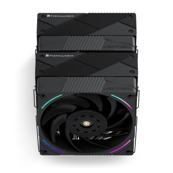 Устройство охлаждения(кулер) Thermalright Phantom Spirit 120 EVO ARGB Soc-AM5/AM4/1151/1200/1700 черный 4-pin 25.6dB Al+Cu 765gr Ret (PS120-EVO) от магазина РЭССИ