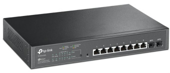 Коммутатор TP-Link TL-SG2210MP 8G 2SFP 8PoE+ 150W управляемый от магазина РЭССИ