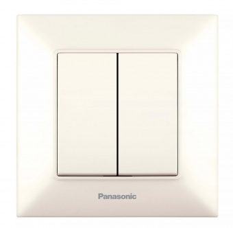 Переключатель Panasonic Arkedia Slim скрыт. 2кл. IP20 бежевый (упак.:1шт) (WNTC00112BG-RU) от магазина РЭССИ