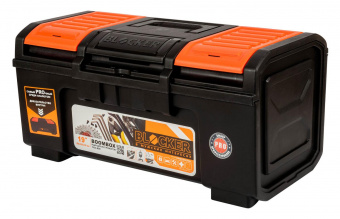 Ящик для инстр. Blocker Guru Boombox 50л 3отд. черный/оранжевый (BR3941) от магазина РЭССИ