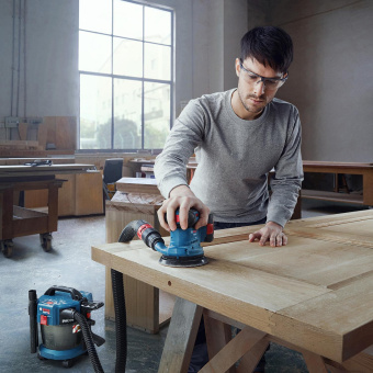 Эксцентриковая шлифмашина Bosch GEX 185-LI аккум. (06013A5021) от магазина РЭССИ