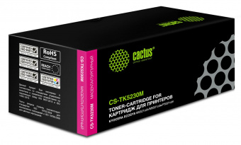 Картридж лазерный Cactus CS-TK5230M TK-5230M пурпурный (2200стр.) для Kyocera Ecosys M5521cdn/M5521cdw/P5021cdn/P5021cdw от магазина РЭССИ