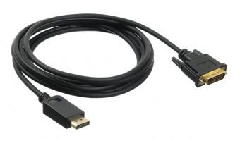 Кабель аудио-видео Buro 1.1v DisplayPort (m)/DVI-D (Dual Link) (m) 3м. позолоч.конт. черный (BHP DPP_DVI-3) от магазина РЭССИ