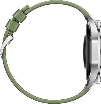Смарт-часы Huawei Watch GT 4 Phoinix-B19W 46мм 1.43" AMOLED корп.серебристый рем.зеленый разм.брасл.:140-210мм (55020BGY) от магазина РЭССИ