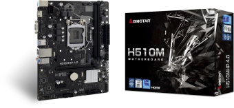 Материнская плата Biostar H510MHP 4.0 Soc-1200 Intel H470 2xDDR4 mATX AC`97 8ch(7.1) GbLAN+VGA+HDMI от магазина РЭССИ
