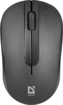 Мышь Defender Datum MM-285 черный оптическая 1600dpi беспров. USB 2but (52285) от магазина РЭССИ