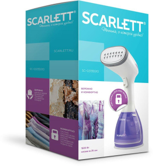 Отпариватель ручной Scarlett SC-GS135S10 1500Вт фиолетовый от магазина РЭССИ