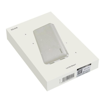 Мобильный аккумулятор Solove Solove 001M+ 10000mAh 2.1A белый (001M+ WHITE RUS) от магазина РЭССИ
