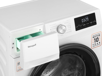 Стиральная машина Weissgauff WM 61410 Inverter Steam класс: A+++ загр.фронтальная макс.:10кг белый от магазина РЭССИ