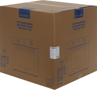 Духовой шкаф Электрический Hyundai HEO 66411 BG черный от магазина РЭССИ